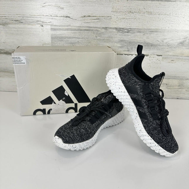 Adidas Unisex-Adult KAPTIR 3.0 Sneaker- Black/White Size 10.5M- IF7314