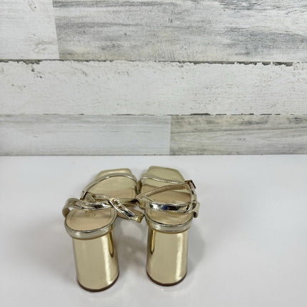 Athlefit Chunky Heels for Women Block Heeled Sandals Square Toe Ankle Strap Sz10