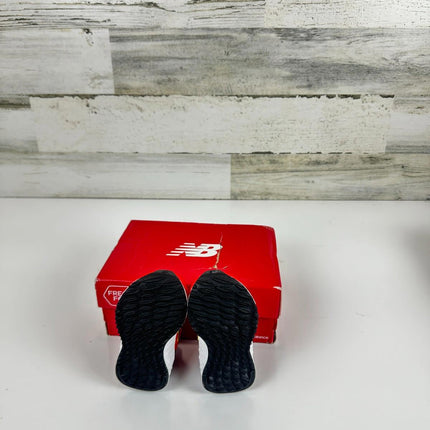 New Balance Kid's Fresh Foam Arishi V2 Bungee Running Shoe, Neo Flame,Red Size2W