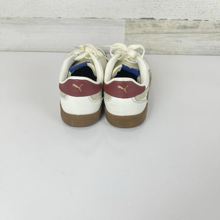 PUMA Men's Club 5v5 Sneaker Warm White Size 6.5M 100% Leather Exellend Condition