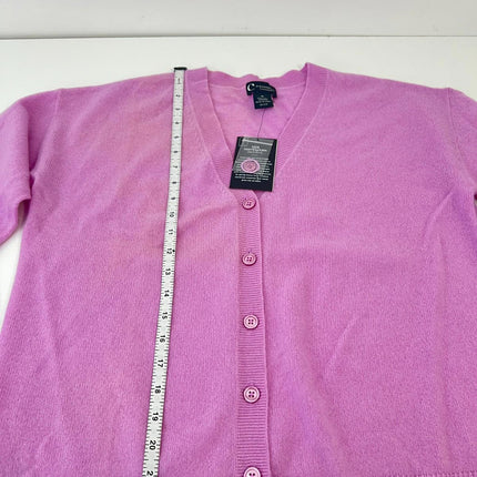 C by Bloomingdale's Cashmere Cashmere V Neck Cardigan - Exclusive, Size M