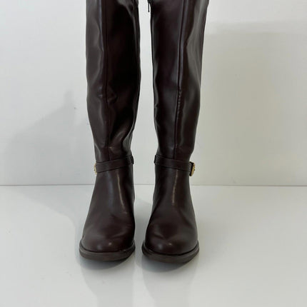WHITE MOUNTAIN Women's Custom Block Heeled Riding Boots, Size 6.5M