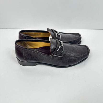 Bruno Magli Men's Trieste Slip on Moc Toe Loafers, Size 10