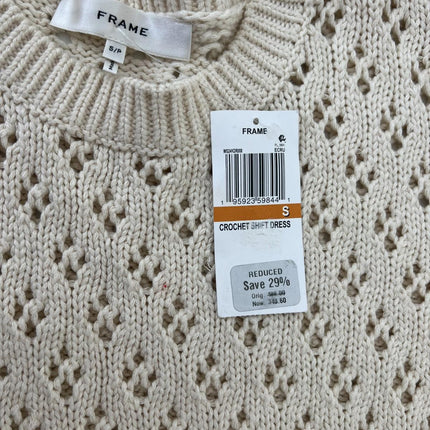 Frame Crocheter Shift women’s Dress, Size S