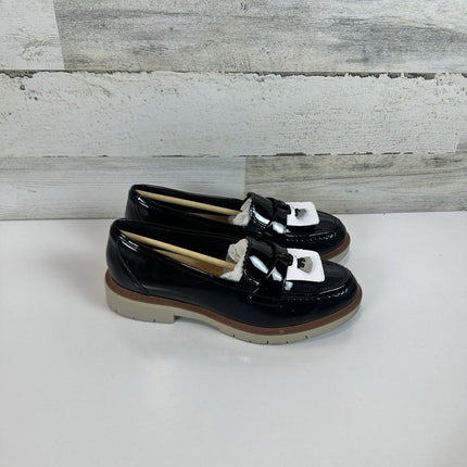 Size 9 - Clarks Women's Westlynn Bella Black Patent Leather Loafer Shoes Size 8