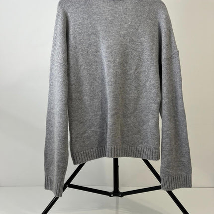 Astr the Label Saffi Women’s Sweater, Gray, Size L