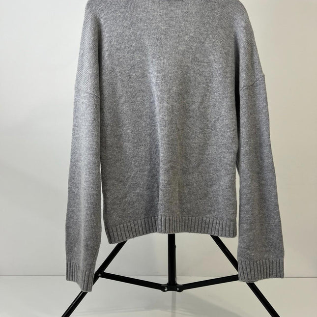 Astr the Label Saffi Women’s Sweater, Gray, Size L