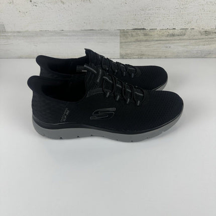 Skechers Men's Summits High Range Hands Free Slip-in Sneaker Black Size 11 New