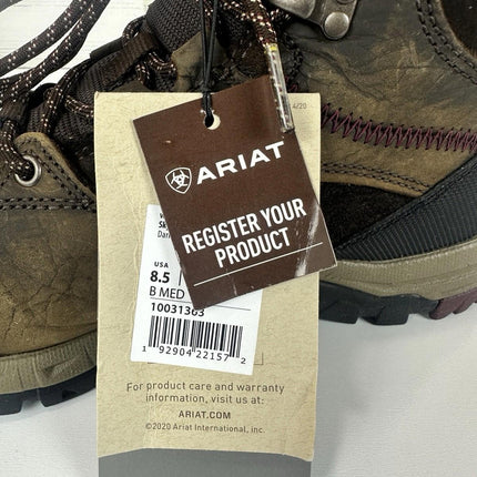 ARIAT Women's WMS Skyline Mid H2o DRK BRN Hiking Boot Size 8.5 B Medium,10031363