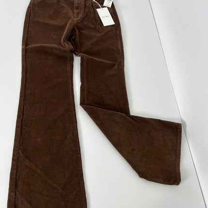 Ag Mari Mid Rise Slim Straight Leg Jeans in Rich Umber, Size 24