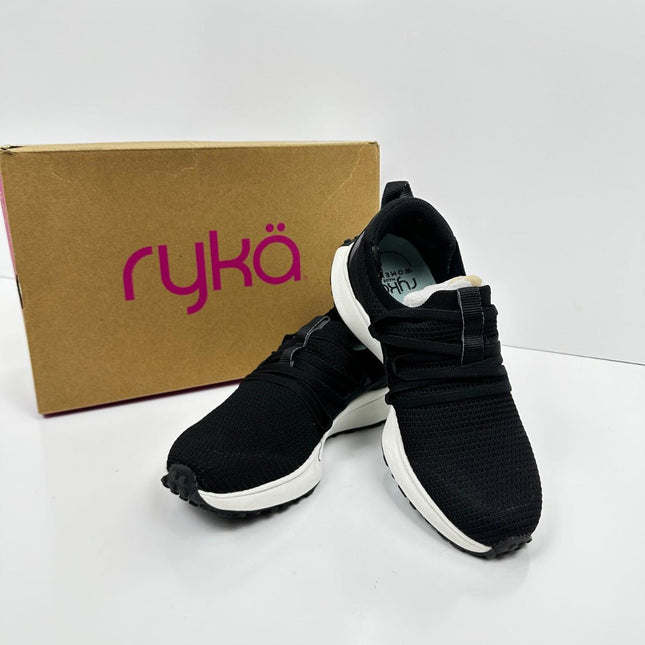 Ryka Womens Jumpstart Slip On Sneaker Black 9 M