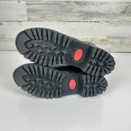 ROCKY Side Zipper Jump Men's Boot, Black, Nonmetallic, Oil & Slip Resisting, 11M