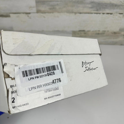 Betsey Johnson Girls Maddy Heeled Sandal, Ivory, Size 2 Little Kid