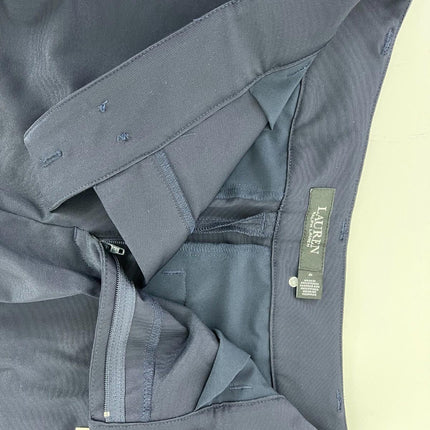 Lauren Ralph Lauren Women's Faille Cargo Pants - Lauren Navy, Size 4