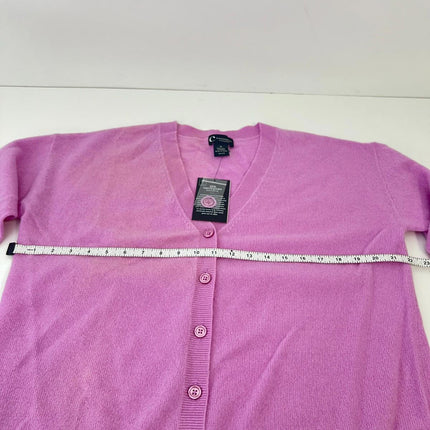 C by Bloomingdale's Cashmere Cashmere V Neck Cardigan - Exclusive, Size M