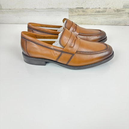 Cole Haan Men's Bedford Penny Loafer, British TAN, Size 12