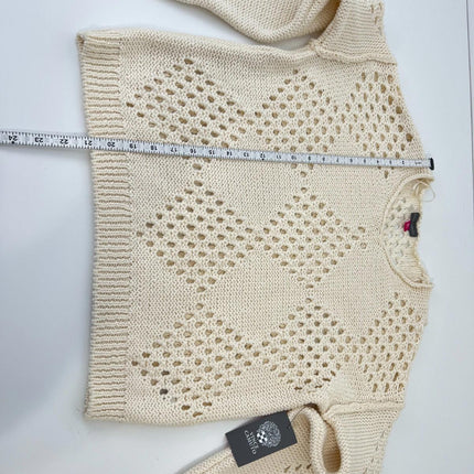 Vince Camuto Women's blouse, Playful Paisley, Coler White , Size XS