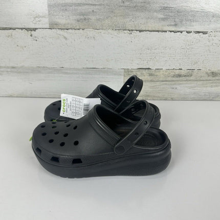 Crocs Classic Cutie Crush Clog (Little Kid/Big Kid) Black 6 Big Kid M