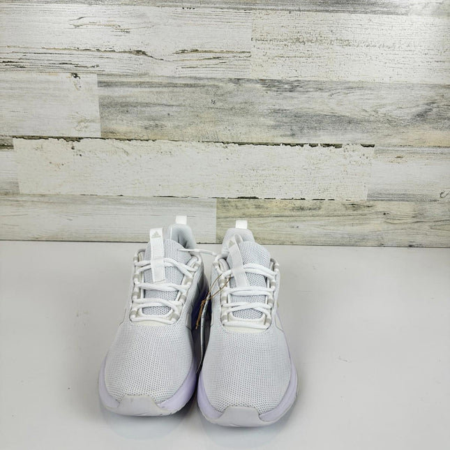 adidas Women's Racer TR23 Sneaker, White/Zero Metallic/Grey, Size 8 IG7347