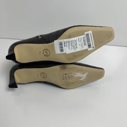 Michael Kors Women's Zipper Leather Booties, Size 7M