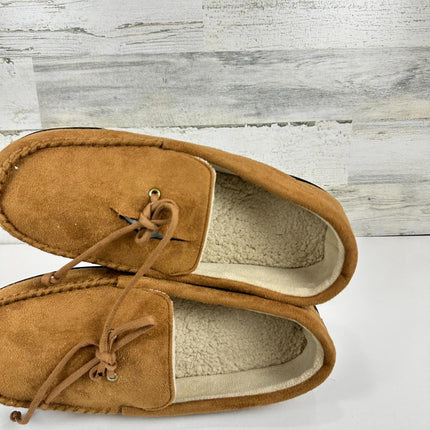 Isotoner Mens Microsuede Slipper With Cooling Memory Foam For Indoor/Outdoor,12M