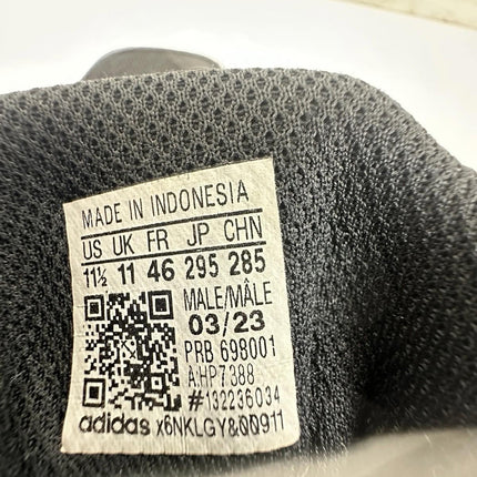 Adidas Terrex AX4 Mens Hiking Shoes Size 11.5 Black Carbon Gray Four Lace-Up