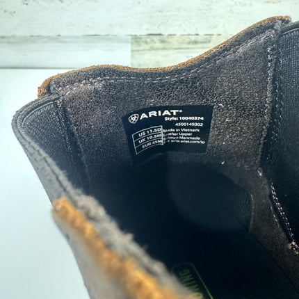 ARIAT Men’s Booker Ultra Round Toe Western Boot, Size 11.5D Medium (10038324)