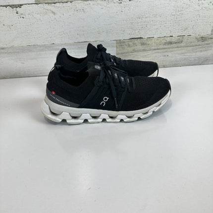 On CloudSwift 3 Women Size 8 Running Shoes All Black Lightweight & Cushioned