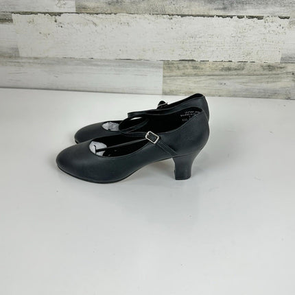 Capezio 2" Student Footlight 650 Dance Shoe Heel Black Women's Size 7 W