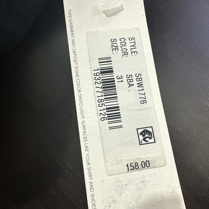 AG Jeans Caden Short for women’s, Black, Size 31, SBW1776