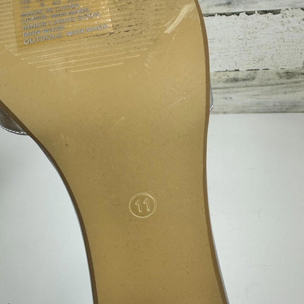 LifeStride Womens Kimmie Wedge Espadrilles Almond Milk, Size 8 M