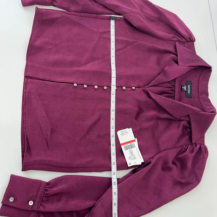 Karen Kane Shirred Women’s Blouse, Win, Size S