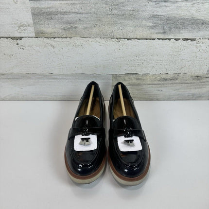 Size 9 - Clarks Women's Westlynn Bella Black Patent Leather Loafer Shoes Size 8
