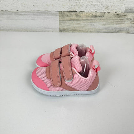 LEDINEY Toddler Shoes Boys Wide Toe Box Barefoot Tennis Shoes Girls Sneakers, 8