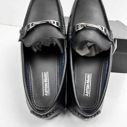 Aston Marc Charter-03 Black Loafers Men’s Driving Moccasins Slip On Size 10.5M