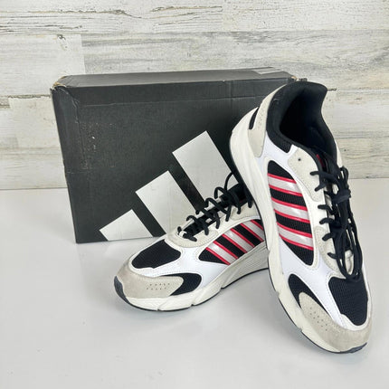 adidas Men's CrazyChaos 2000 Sneaker, Black/White/Pure Ruby, Size 12, JH6846