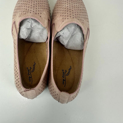 Easy Street Women's Sneaker, Blush, Size 8 Wide