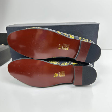 JITAI Mens Leather Shoes Pattern Printing Men's Dress Loafer, Size 12