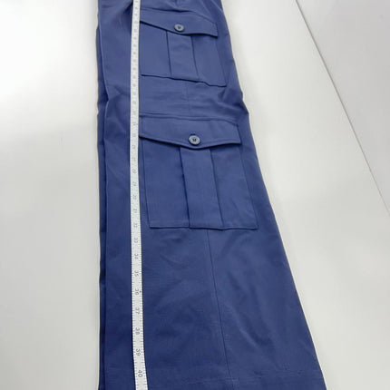 Lauren Ralph Lauren Women's Faille Cargo Pants - Lauren Navy, Size 4