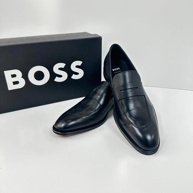 Boss Men's Derrek Apron Toe Penny Loafers, Size 8.5