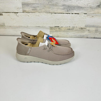 Skechers Women's Hands Free Slip-Ins Go Walk Joy Moc Toe Casual Shoe Sneaker, 13