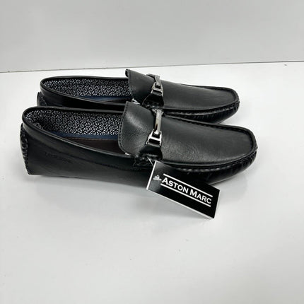 Aston Marc Charter-03 Black Loafers Men’s Driving Moccasins Slip On Size 10.5M