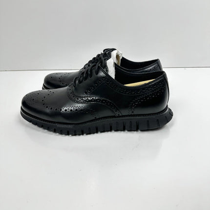 Cole Haan Men's Zerøgrand Remastered Wingtip Oxford Shoes C39601- Black Size 7M