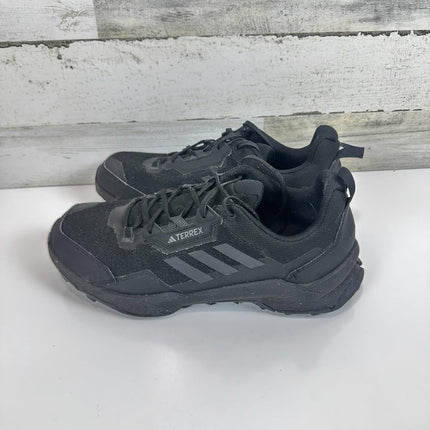 Adidas Terrex AX4 Mens Hiking Shoes Size 11.5 Black Carbon Gray Four Lace-Up