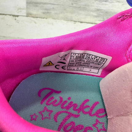 Skechers Twinkle Sparks-Jumpin' CLOU Sneaker, Lavender/Multi, Size 11.5 Kids