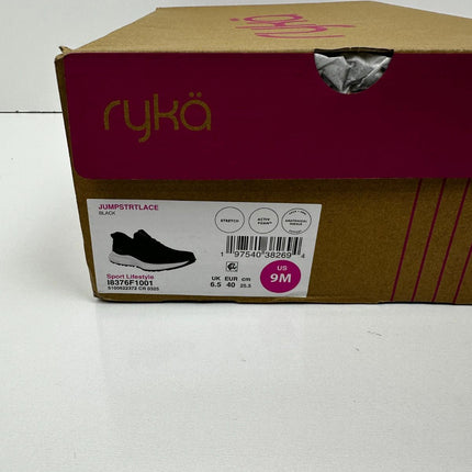 Ryka Womens Jumpstart Slip On Sneaker Black 9 M