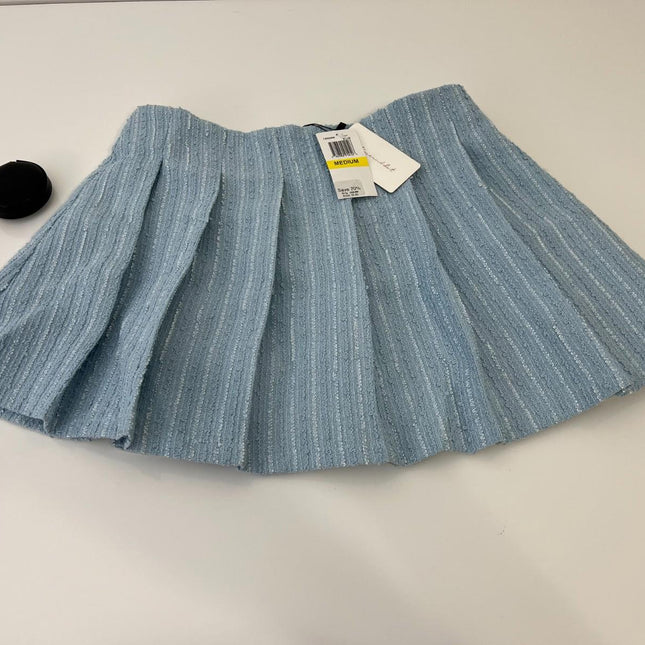 Line & Dot Emmeline Mini Skirt for women’s, Sky Blue, Size Medium , LS5556M