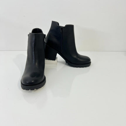 Morghan Womens Faux Suede Round Toe, Women's Ankle Boots, Size 9M
