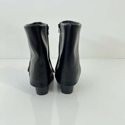 Sun + Stone Women's Ibizaa Fold Over Cuffed Dress Booties, Size 6