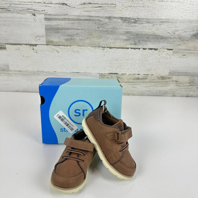 Stride Rite 360 Boys Ethan Dress Shoe, Tan,Size 7M Toddler